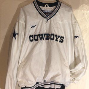 cowboys vintage reebok jacket